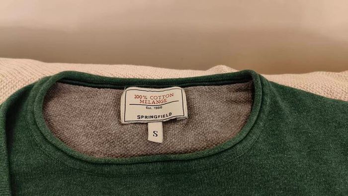 Springfield Men's Jumper with Elbow Patches