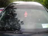 Car visor / sticker