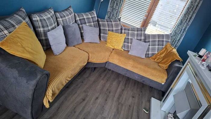 Free curved sofa couch