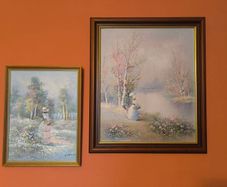 2 x Oil on Board Paintings