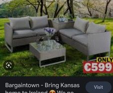 Rattan set brand new in box