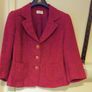 KALIKO Fuchsia Pure Linen Blazer S14 Image 3