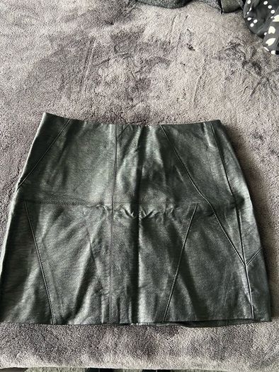 Leather skirt(faux)