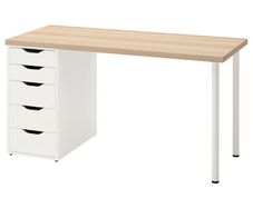 Ikea Lagkapten / Alex Desk, White