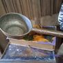 Vintage Bronze Melting Pot Image 2