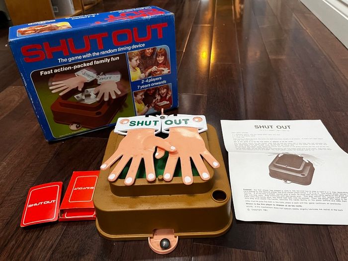 Shut Out Vintage Spears Game, Rare