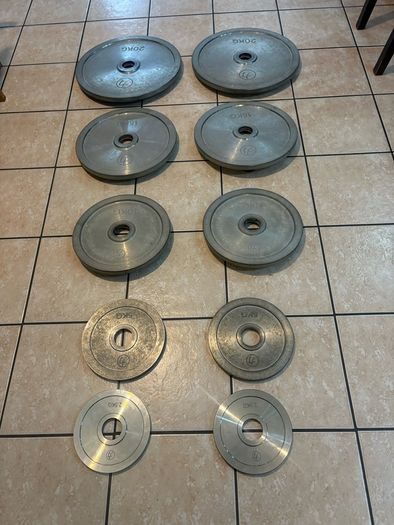 Strengthmax Ultra Thin Steel Olympic Weights!!!