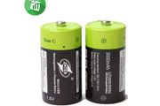 ZNTER Li-polymer Size C Micro USB Rechargeable Battery 3000mAh-1.5V