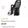 Polisport Groovy RS Plus Child Bike seat Image 4