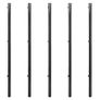 Chain Link Fence with Spike Anchors 1x15 m Grey Image 6