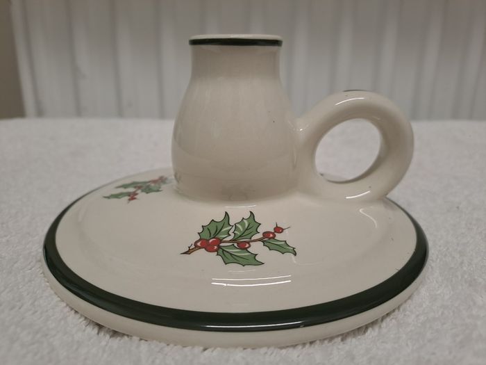Vintage Cuthbertson candle holder Christmas