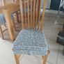 Solid Oak Dining Table + 6 Chairs Image 3
