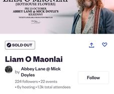 Liam O Maonlai Abbey Lane