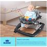 Kidiz 4-in-1 Baby Walker with Rocking Function and Wheels, Light, Music, Play Centre, Dining Table, Walking Chair for Babies, 6 Months and Up, foldable Image 5