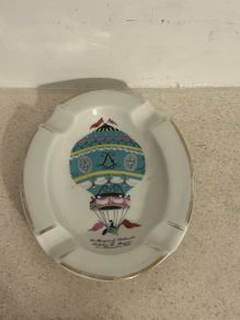 Vintage Porcelain Ashtray
