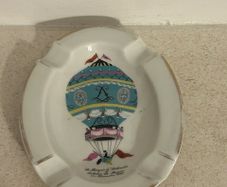 Vintage Porcelain Ashtray