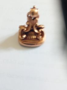 Ecclestecial  Gold Seal Of Archbishop Of Tuam 1900s
