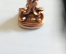 Ecclestecial  Gold Seal Of Archbishop Of Tuam 1900s