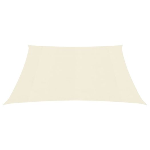 Sunshade Sail 160 g/sqm Cream 7x7 m HDPE