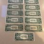 USA Dollar Silver Certificate Banknote x 11 Image 7