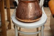 Vintage Hammered Copper Planter / Jardiniere