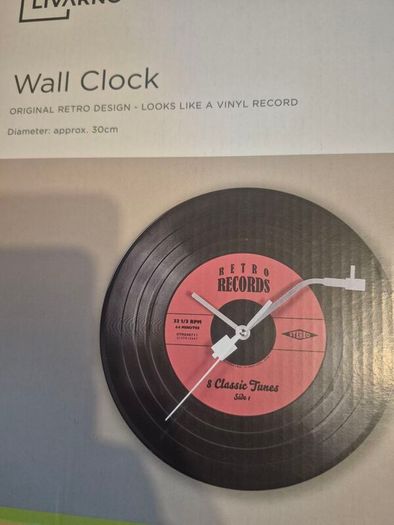 Livarno Record Wall Clock