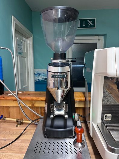 FAEMA Coffee Machine and Mazzer Automatic Grinder