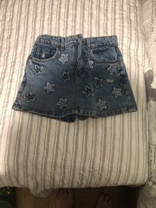 Zara denim skirt/shorts