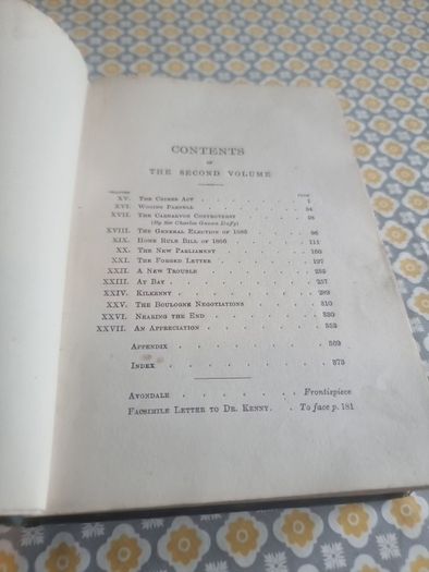 The Life of Charles Stewart Parnell. Third edition. 1899