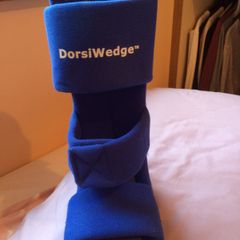 Dorsiwedge night splint for plantar fasciitis