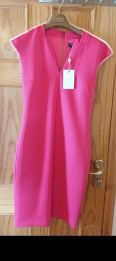 Ted Baker pink bodycon dress