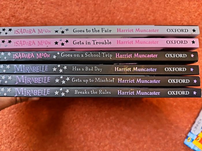 Harriet Muncaster Book Collection (Isadora Moon, Mirabelle, Victoria Stitch)