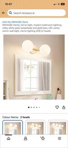 Bathroom wall light
