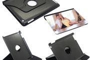 Ipad 1 2 3 &amp; 4 - Personalised 360 Rotating Leather Flip Cover - With Your Own Design