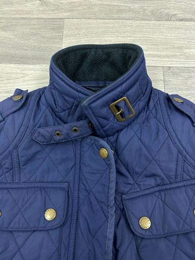 Barbour International Tourer Fleece Lined Quilted Jacket Womens 12