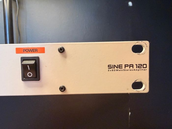 Passive Monitor Speakers & 19" rack mount amp