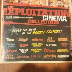 The Exploitation Cinema Collection Rare DVD set