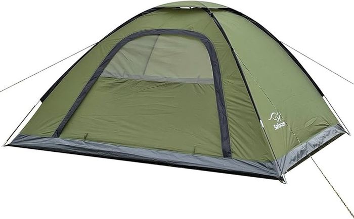4 Man Camping Tent - 3 to 4 Person Dome Tent Lightweight, Waterproof Family tent, Compact, Quick Setup. Outdoors, Backpacking