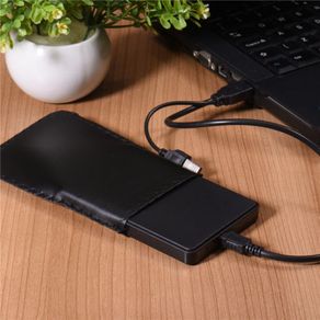 USB 2.0 to SATA 2.5" SSD/HDD Enclosure ABS Black (Brand New/Warranty)