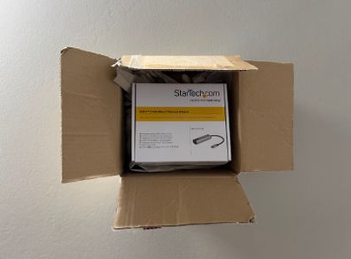 StarTech US2GC30 2.5GbE (RTL8156BG) USBC to Ethernet 2.5Gb - For modern USB/TB Macs and PCs -  In original box and packaging