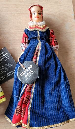 Vintage collectibe Rexard dolls