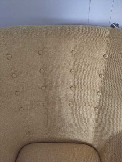 Kubrick Wing Back Armchair, Ochre Yellow