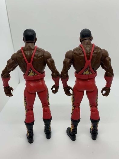 wwe elite series 46 Harlem Heat Stevie Ray & Booker T action figures