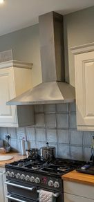 Extractor fan (hood) 90cm stainless steel