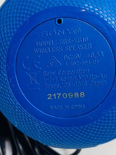 SONY SRS-XB10  Bluetooth Speaker