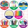 Jumbo Kids Craft Set - Kids Craft Kits with Over 1,200 Crafting Pieces - Arts and Crafts for Kids (FREE POSTAGE) Image 4