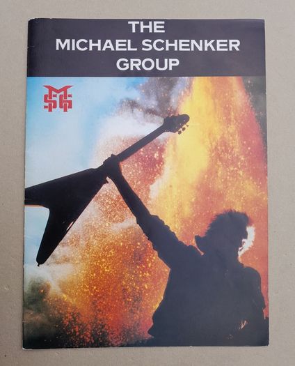 Vintage Michael Schenker Group tour Programme Metal