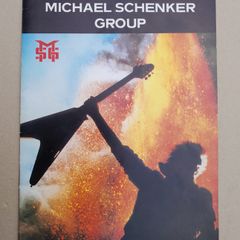 Vintage Michael Schenker Group tour Programme Metal