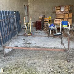 Antique Cast Iron Bed frame