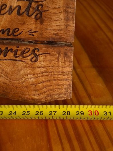 Handmade Wooden Clock